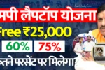 MP Board Laptop Yojana 2025-26 Percentage एमपी बोर्ड में लैपटॉप कितने परसेंट पर मिलेगा, कब मिलेगा 25 हजार Mp board laptop percentage 2025 26