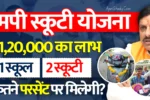 MP Board Scooty Yojana 2025-26 एमपी बोर्ड फ्री स्कूटी योजना 2025 कितने पर्सेंट पर, एक स्कूल में कितने टॉपर को मिलेगी Mp board scooty Yojana