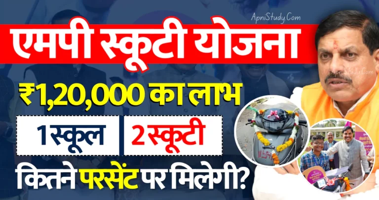 MP Board Scooty Yojana 2025-26 एमपी बोर्ड फ्री स्कूटी योजना 2025 कितने पर्सेंट पर, एक स्कूल में कितने टॉपर को मिलेगी Mp board scooty Yojana